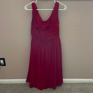 Red dress. Size 4.